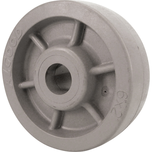 Roulettes robustes EMaxx &agrave; cheville, Fixe, 4" (101,6 mm), Plastique dur/nylon, 1000 lb (453,6 kg) Rock Safety Industrial Ltd