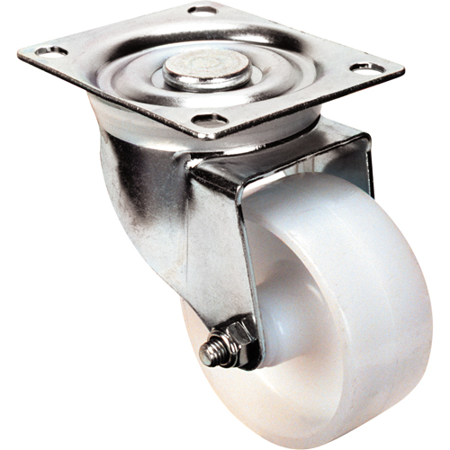 Roulette, Pivotant, 3" (76 mm), Polypropyl&egrave;ne, 220 lb (100 kg) Rock Safety Industrial Ltd