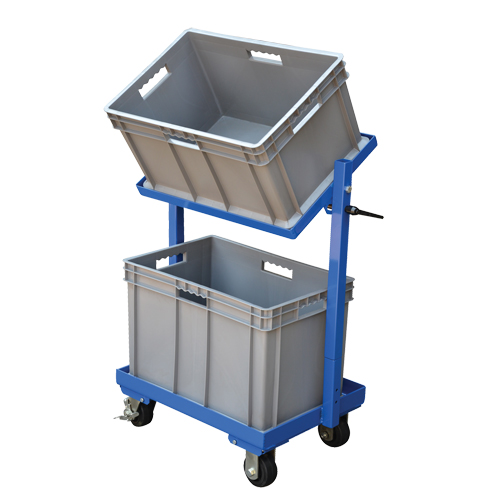 Stock Cart, Steel, 30-11/16" W x 19-1/4" D, 2 Shelves, 200 lbs. Capacity Rock Safety Industrial Ltd