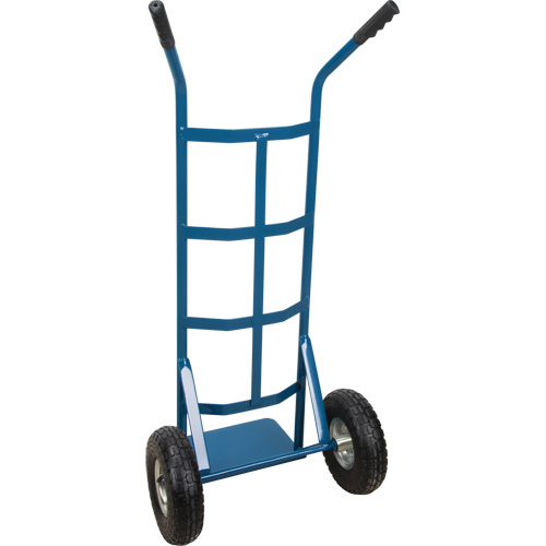 All-Welded Hand Truck, Dual Handle, Steel, 46" Height, 600 lbs. Capacity Rock Safety Industrial Ltd