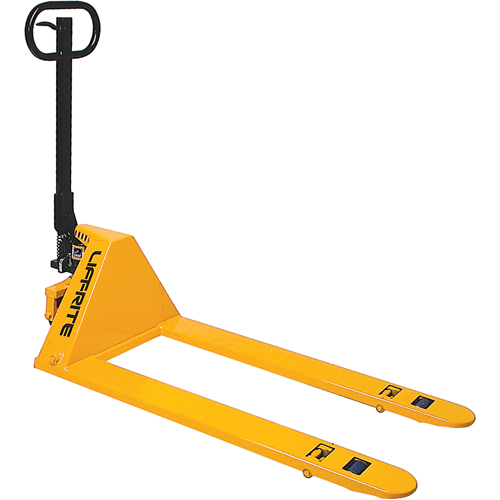 Low Profile Hydraulic Pallet Trucks, 42" L x 27" W, 5000 lbs. Cap. Rock Safety Industrial Ltd