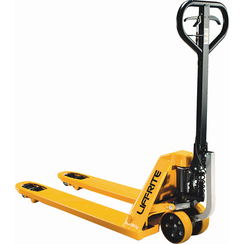 Power-Start Technology Pallet Trucks, Steel, 48" L x 27" W, 5000 lbs. Capacity Rock Safety Industrial Ltd