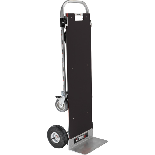 Gemini&reg; XL Convertible Trucks, Aluminum, 1250 lbs. Capacity Rock Safety Industrial Ltd