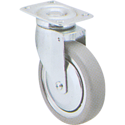 Roulette zingu&eacute;e, Pivotant, 5" (127 mm), Polyol&eacute;fine, 240 lb (108 kg) Rock Safety Industrial Ltd