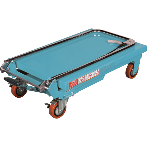 Heavy-Duty Hydraulic Scissor Lift Table, 27-1/2" L x 17-3/4" W, Steel, 330 lbs. Capacity Rock Safety Industrial Ltd