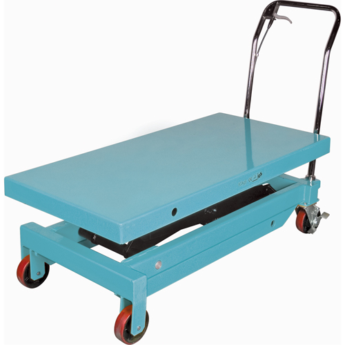 Heavy-Duty Hydraulic Scissor Lift Table, 48" L x 24" W, Steel, 1545 lbs. Capacity Rock Safety Industrial Ltd