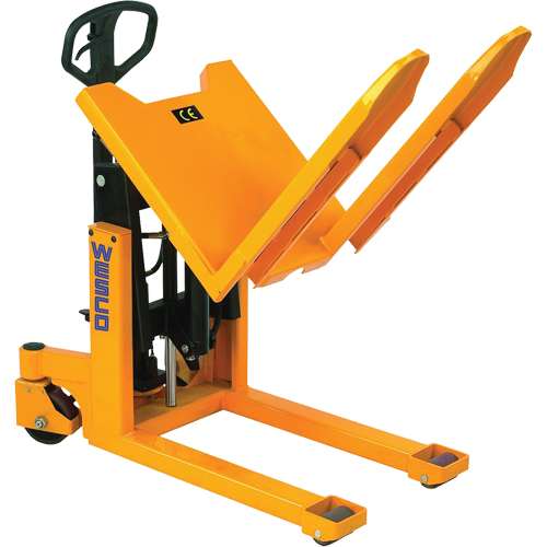 Ergonomic Pallet Tilter, 90° Tilt, 2200 lbs. Capacity, 51-2/3" L x 21-1/2" W x 44-1/4" H Rock Safety Industrial Ltd