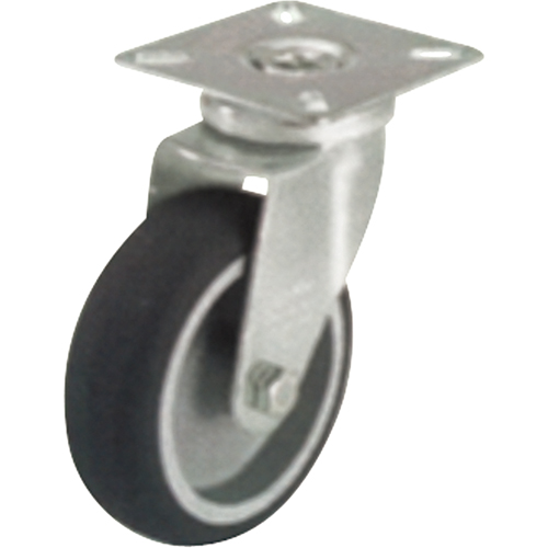 Roulette, Pivotant avec frein, 2" (51 mm), Caoutchouc thermoplastique, 110 lb (50 kg) Rock Safety Industrial Ltd