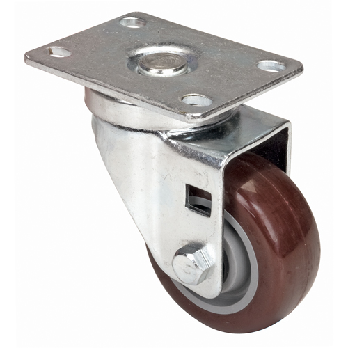 Roulette, Pivotant, 3" (76 mm), Polyur&eacute;thane, 230 lb (104 kg) Rock Safety Industrial Ltd