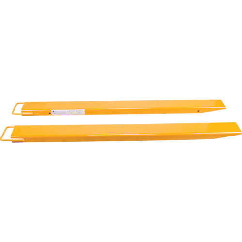 Rallonges de fourches, 84" l x 6" la, Pour des largeurs de fourches 5" Rock Safety Industrial Ltd
