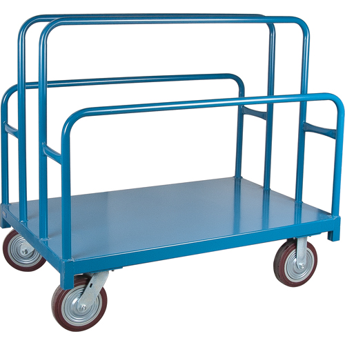 Chariots porte-panneaux robuste, 60" x 30" x 45", Capacit&eacute; 2500 lb Rock Safety Industrial Ltd