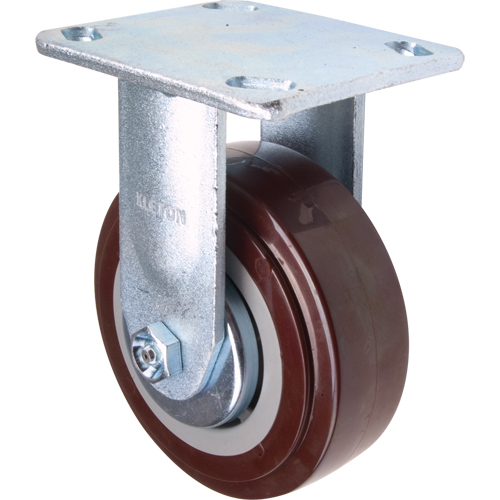 Caster, Rigid, 5" (127 mm), Polyurethane, 650 lbs. (294 kg.) Rock Safety Industrial Ltd