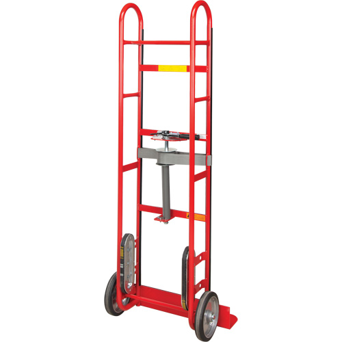 Diable de calibre industriel pour &eacute;lectrom&eacute;nagers, Acier, Capacit&eacute; 550 lb, 24" la x 59" h Rock Safety Industrial Ltd