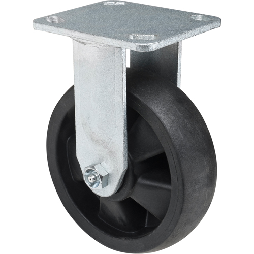 Hi-Temp Caster, Rigid, 6" (152.4 mm), Nylon, 880 lbs. (399 kg.) Rock Safety Industrial Ltd