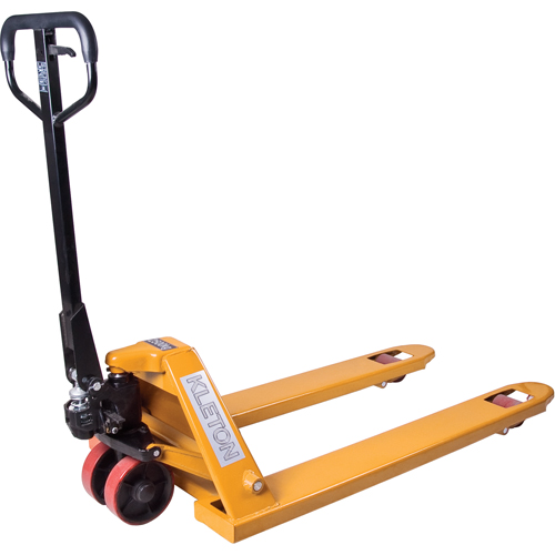 Manual Pallet Trucks, Steel, 48" L x 27" W, 5500 lbs. Capacity Rock Safety Industrial Ltd