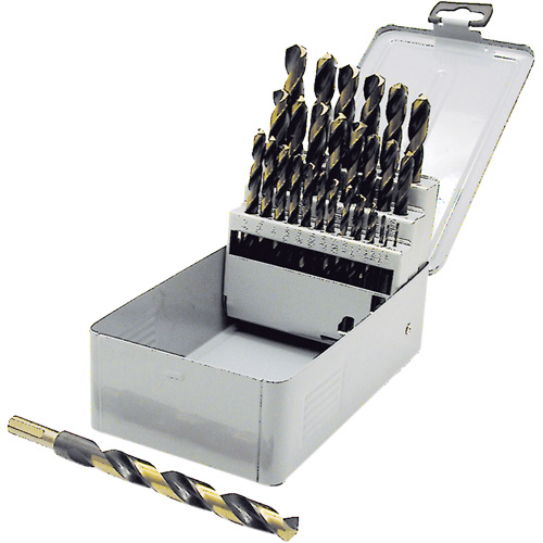BG29RS Premium JET-KUT B & G Reduced Shank Drill Bit Set, 29 Pieces, High Speed Steel Rock Safety Industrial Ltd