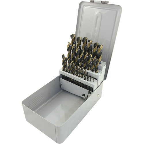 BG29 Jeu de forets JET-KUT Torque Drive, 29 morceaux, Acier rapide Rock Safety Industrial Ltd