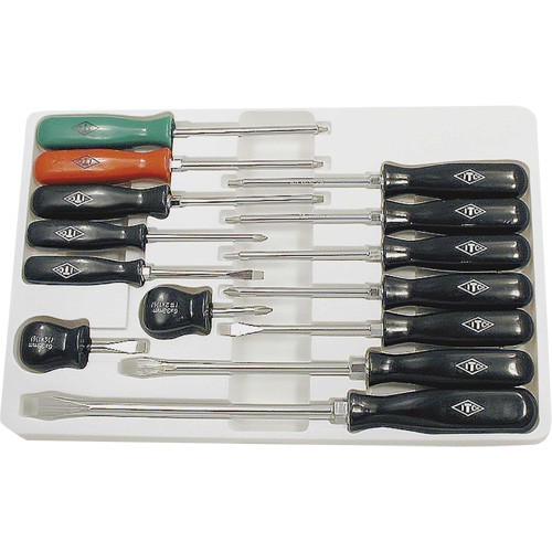 ISD-14 ABS Handle Screwdriver Set, 14, Magnetic Rock Safety Industrial Ltd
