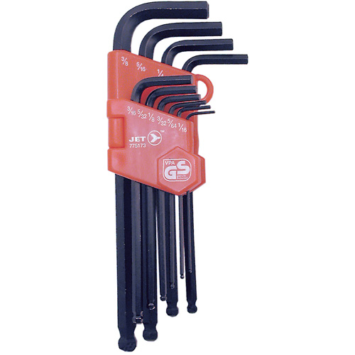 JBHK-10 Long Arm Hex Key Set, 10 Pcs., Imperial Rock Safety Industrial Ltd