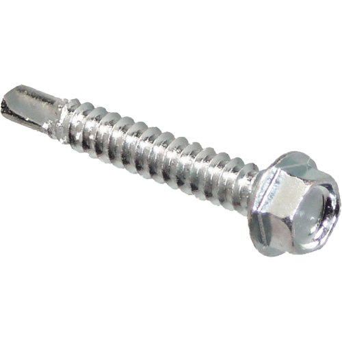 Self Drill Hex Washer, 1" x 10" L, Zinc Plated Rock Safety Industrial Ltd