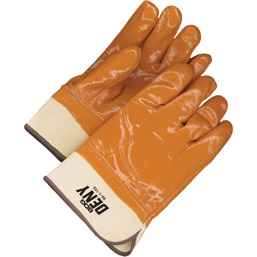 Gants Deny avec poignet de s&eacute;curit&eacute;, Taille unique, R&ecirc;vetement PVC, Enveloppe en Coton Rock Safety Industrial Ltd