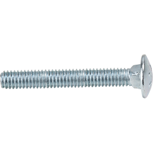 Carriage Bolt, Standard, 5/16" x 3" L, Zinc Cr+3, Coarse Rock Safety Industrial Ltd