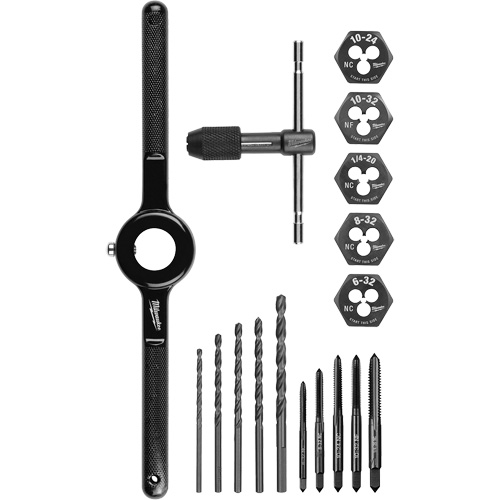 Tap and Die Set, 17 Pieces Rock Safety Industrial Ltd