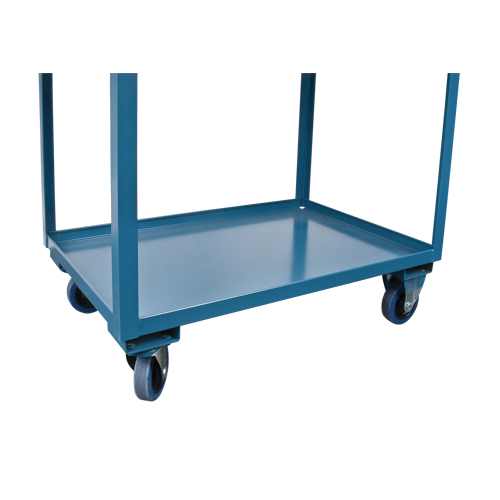 Deep Lipped Service Cart, 2 Tiers, 24" W x 47" H x 36" D, 1200 lbs. Capacity Rock Safety Industrial Ltd