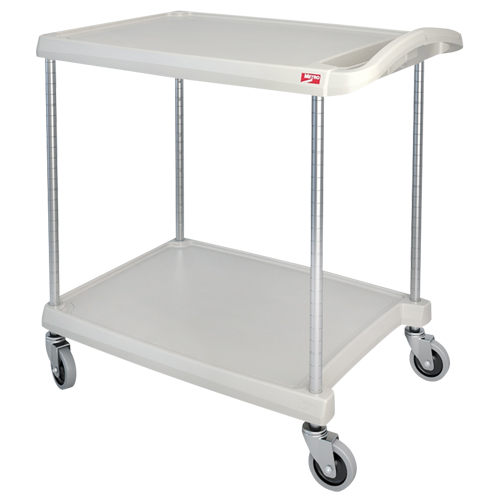 myCart Utility Cart, 2 Tiers, 20" x 35-1/2" x 30", 300 lbs. Capacity Rock Safety Industrial Ltd