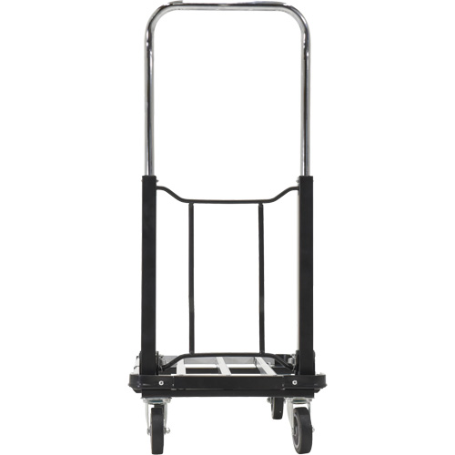 Fold-Up Platform Truck, Stainless Steel, 300 lbs., 28" L x 16" W, 33-1/2" High Rock Safety Industrial Ltd
