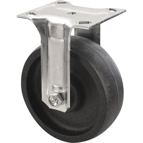 Roulette Emaxx RollX, Fixe, 6" (152,4 mm), Nylon, 1200 lb (544,3 kg) Rock Safety Industrial Ltd