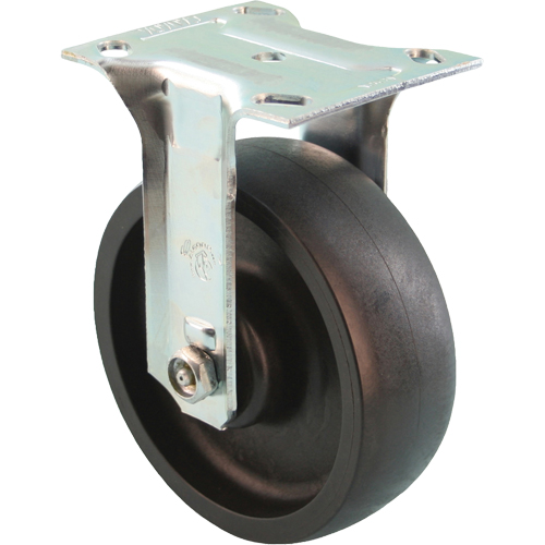 Roulette Lava s&eacute;rie 5400, Fixe, 4" (101,6 mm), Nylon haute temp&eacute;rature, 700 lb (317 kg) Rock Safety Industrial Ltd