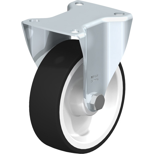 Roulette, Fixe, 5" (127 mm), Polyur&eacute;thane, 600 lb (272 kg) Rock Safety Industrial Ltd