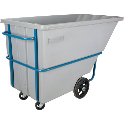 Tilt Truck, Polyethylene, 1.1 cu. yd., 2000 lbs. Load Capacity Rock Safety Industrial Ltd