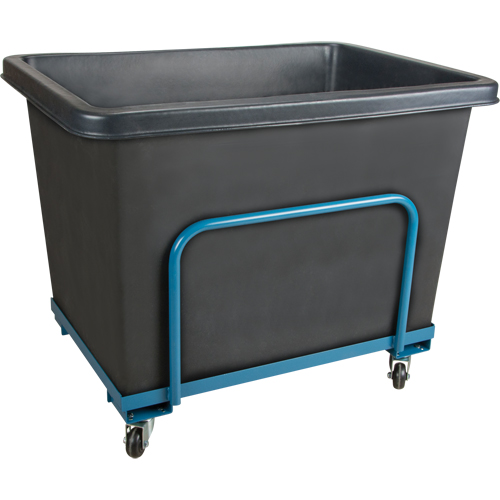 Tapered Wall Box Truck, Polyethylene, 43" L x 30" W x 33" H, 16 cu. ft. Volume, 800 lbs. Capacity Rock Safety Industrial Ltd