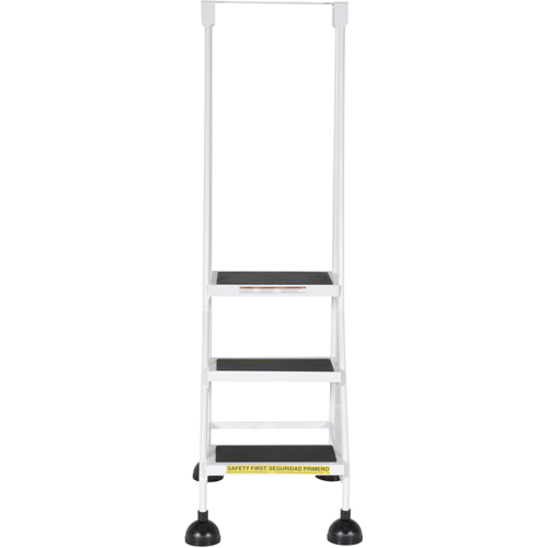 &eacute;chelles Stop-Step, 3 marches, Largeur de la marche 16", Hauteur de la plateforme 28-11/16", Acier Rock Safety Industrial Ltd