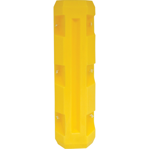 Slim Column Protector, 4" x 4" Inside Opening, 12" L x 12" W x 42" H, Yellow Rock Safety Industrial Ltd