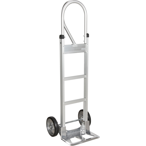 Knocked Down Hand Truck, P-Handle Handle, Aluminum, 52-1/8" Height, 500 lbs. Capacity Rock Safety Industrial Ltd