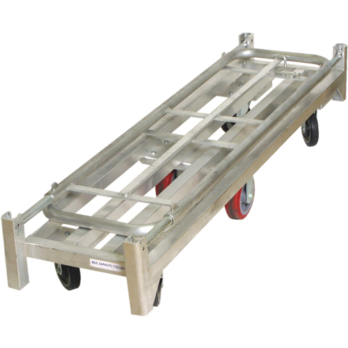 Chariot &agrave; plateforme U-Boat, 59-1/2" lo x 16" la x Capacit&eacute; 1750 lb, Roues en Polyur&eacute;thane Rock Safety Industrial Ltd