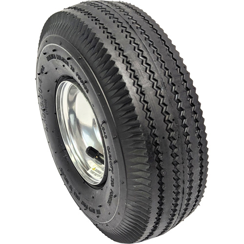 Replacement Pneumatic Tire for Hand Truck, 10" (254 mm), 350 lbs. Capacity Rock Safety Industrial Ltd