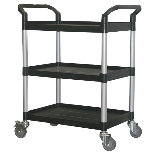 Chariot utilitaire, 3 tiers, 33-1/2" x 39-3/8" x 19", Capacit&eacute; 300 lb Rock Safety Industrial Ltd