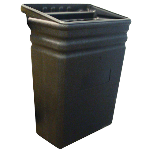 Corbeille &agrave; d&eacute;chets en plastique pour chariot tout usage Rock Safety Industrial Ltd