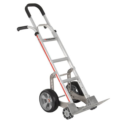 Diable autostabilisant, Prise Combinaison, Aluminium, Hauteur de 55'', Capacit&eacute; 500 lb Rock Safety Industrial Ltd