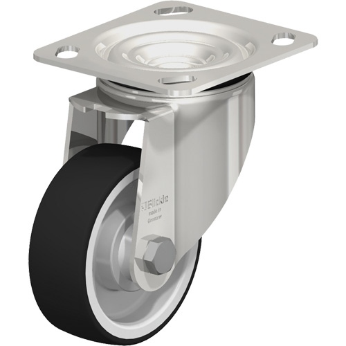 Roulette, Pivotant, 5" (127 mm), Polyur&eacute;thane thermoplastique, 770 lb (349 kg) Rock Safety Industrial Ltd
