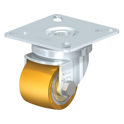 Roulette surbaiss&eacute;e, Pivotant, 1-3/8" (35 mm), Polyur&eacute;thane, 220 lb (100 kg) Rock Safety Industrial Ltd