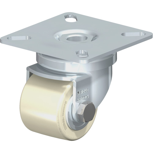 Roulette surbaiss&eacute;e, Pivotant, 1-3/8" (35 mm), Nylon, 220 lb (100 kg) Rock Safety Industrial Ltd