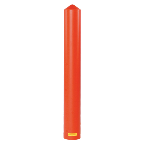 Enveloppe lisse pour butoir, 4" dia. x 56" l, Rouge Rock Safety Industrial Ltd