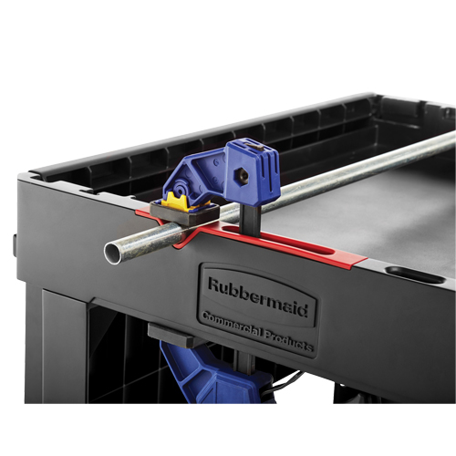 Heavy-Duty Adaptable Utility Cart, 2 Tiers, 25-1/5" x 36" x 51-1/2", 500 lbs. Capacity Rock Safety Industrial Ltd