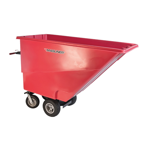 Motorized Tilt Truck, 27 pi³ Capacity, 51" H x 81" W x 33" D Rock Safety Industrial Ltd