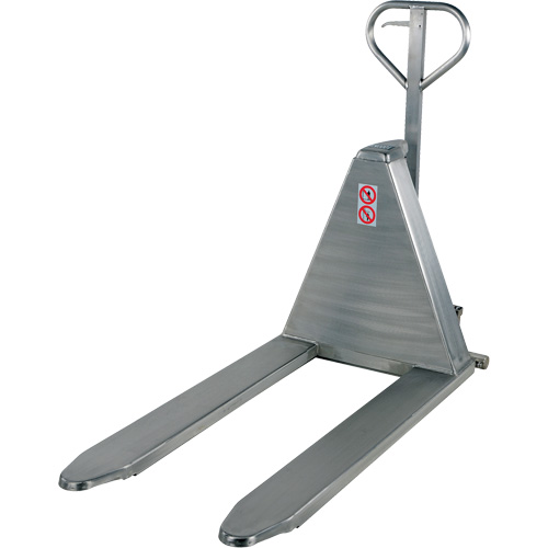 Pallet Lift Table, 45" L x 26-3/4" W, Stainless Steel, 2000 lbs. Capacity Rock Safety Industrial Ltd
